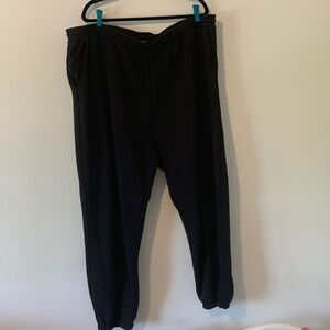 3/$15 - ASOS love yours black  sweatpants size 22